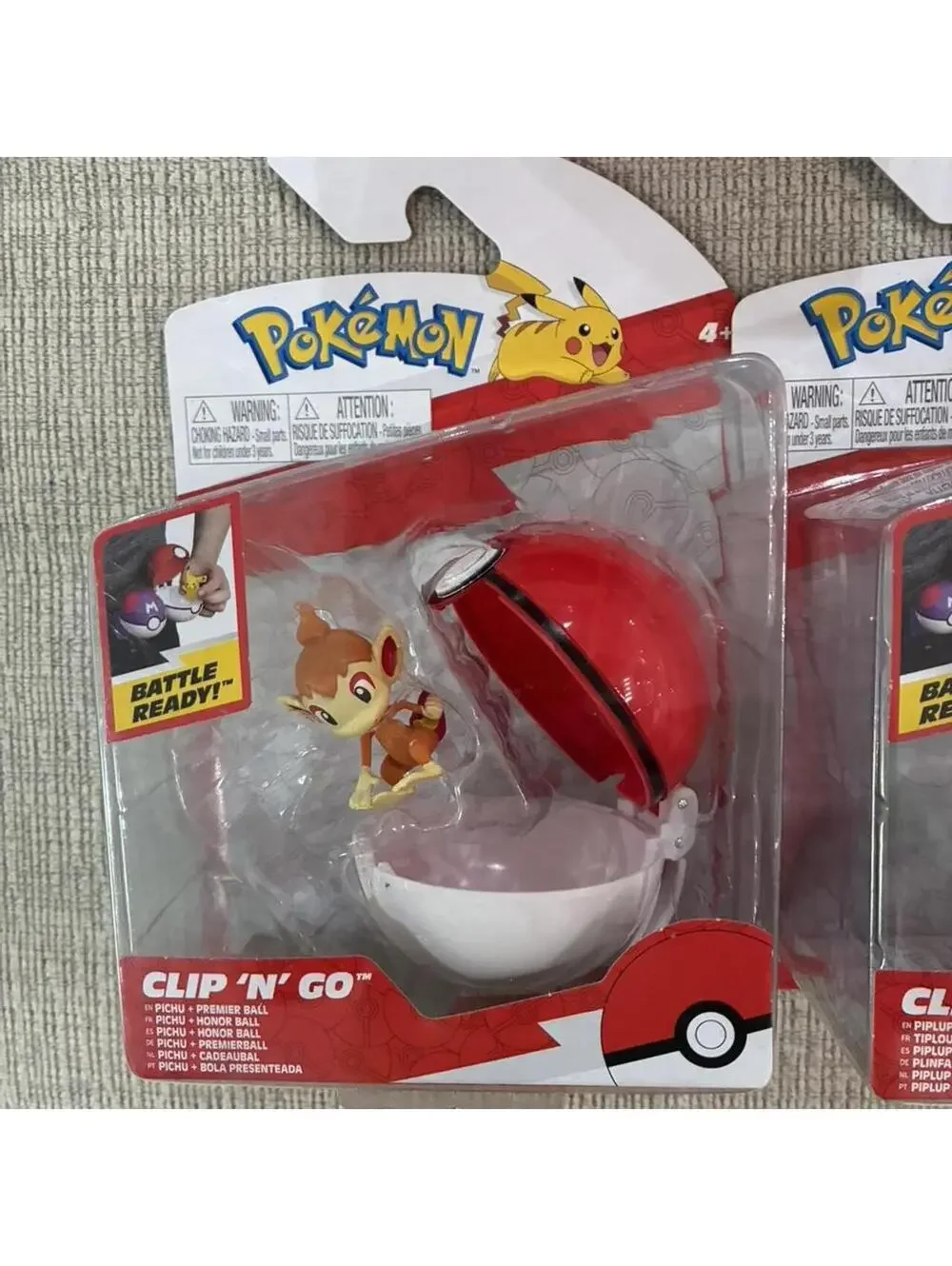 Pokémon Clip 'n' Go Pikachu Pals Pichu figure #PokemonCollectibles
